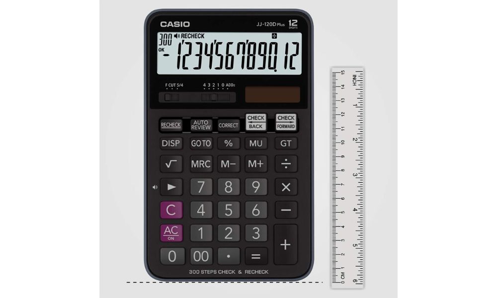 CASIO JJ-120DPLUS | Casio Desktop Calculator

