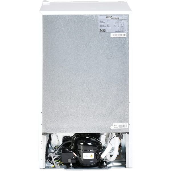 Super General 110 Liter Gross Volume Compact Mini-Refrigerator, White, Beverage-Fridge with Child Lock, Shelf, Freezer-Box - SGR131K