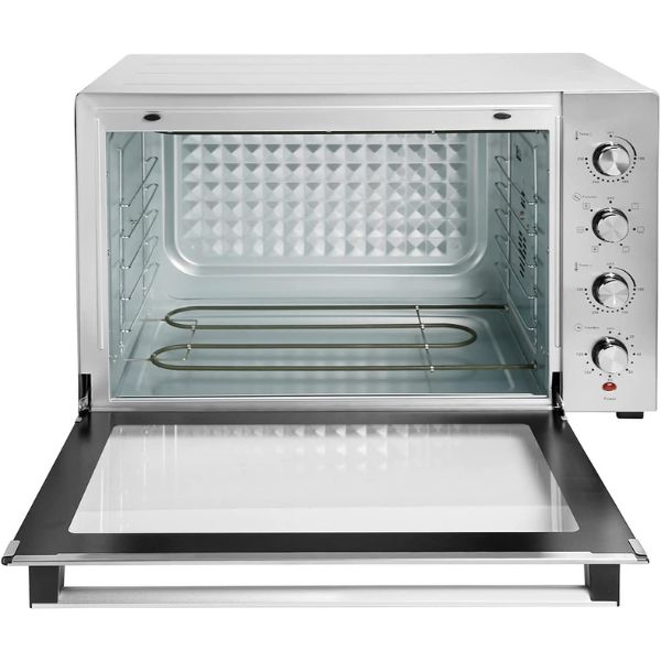 Super General 100 Liter Stainless Steel Electric Oven, Rotisserie-Grill, Convection-Oven, Thermostat, Timer - SGEO101TRC