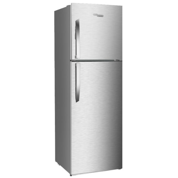 Super General 510 Liters Gross Double Door Refrigerator-Freezer, No-Frost, Multi-Flow-Cooling, Lock & Key, Inox - SGR 510I