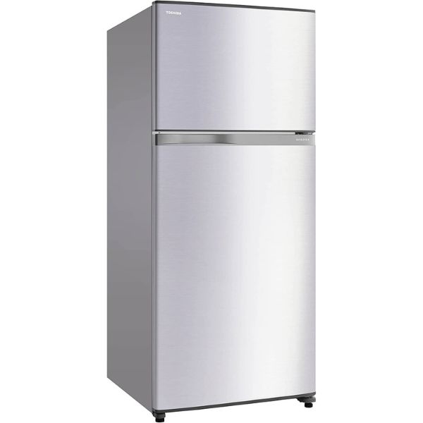 Toshiba Top Mount Refrigerator, Silver - GRA820U-X(BS)