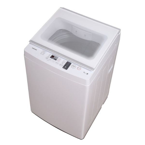 Toshiba 7 KG Fully Automatic Top Load Washing Machine, White - AWJ800DUPA(WW)