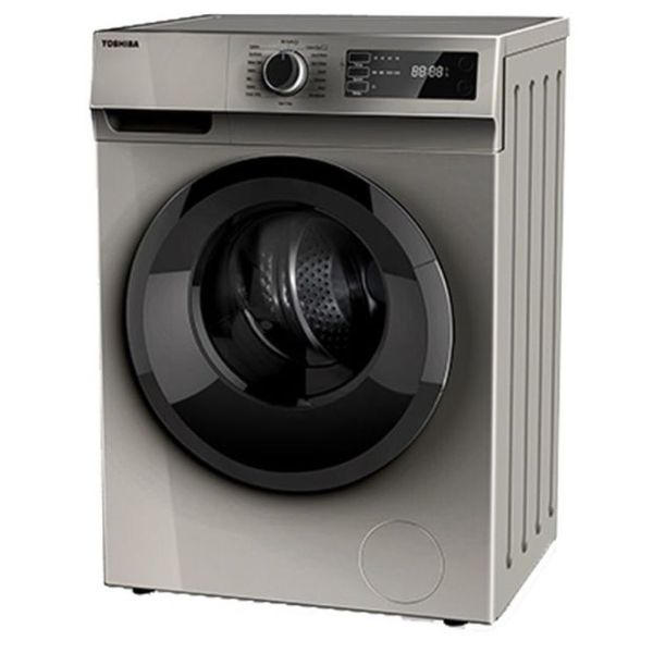 Toshiba 8 KG 1200 RPM Front Load Washer Dryer, 16 Programs, 15' Quick Wash, Inverter, Great Waves - TWD-BK90S2A(SK)