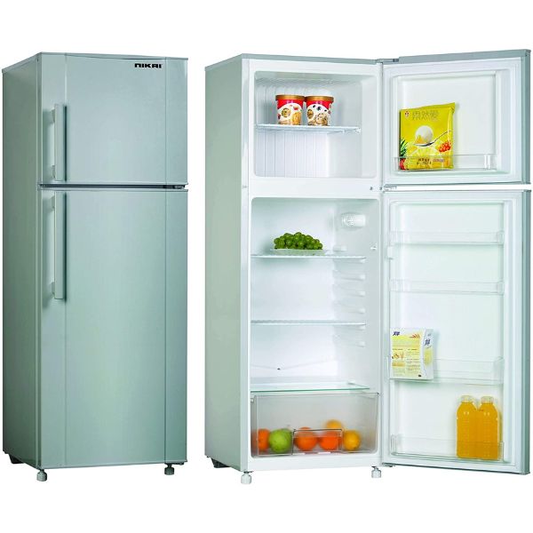 NIKAI 280 Liters Defrost Refrigerator, Silver - NRF280DN3S