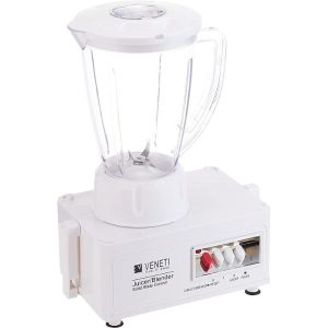 Veneti 4-In-1 Juicer/Blender/food processor With Mincer And Mill Chopper 400W White - VI-809JB