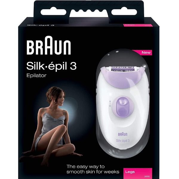 Braun Se 3170 Silk Epilator Soft Perfection With Massaging Rollers Head – SE3170