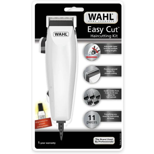 Wahl Easy Cut Clipper, White, Small – 09314-3327