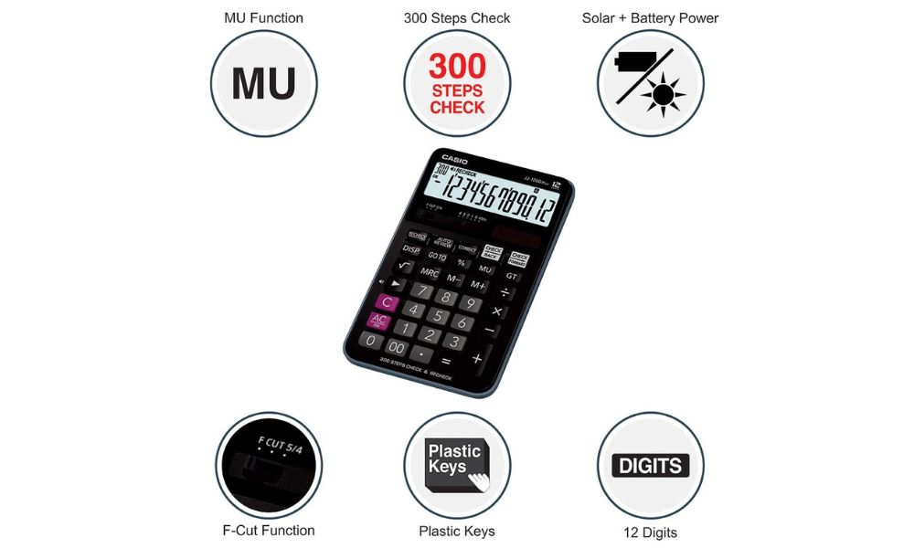 CASIO JJ-120DPLUS | Casio Desktop Calculator