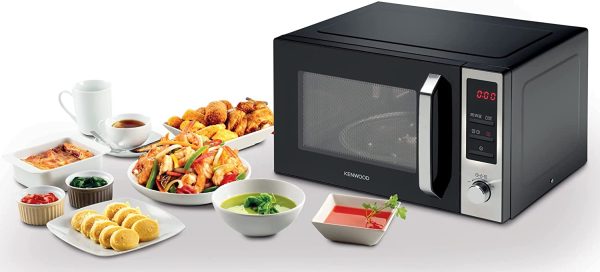 Kenwood 25L Microwave Oven With Grill – MWM25.000BK Black/Silver