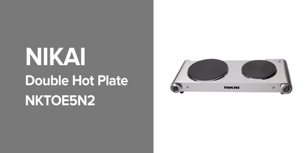 Nikai NKTOE5N Double Hot Plate 2500W PLUGnPOINT