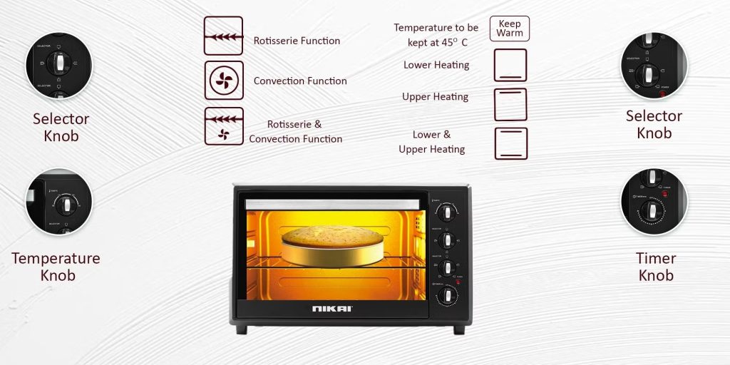 Nikai NT1001RCAX Electric Microwaves & oven 100L PLUGnPOINT