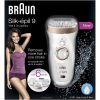Braun Silk-épil 9 Wet & Dry Cordless Epilator, White, 6 Extras- SE9561