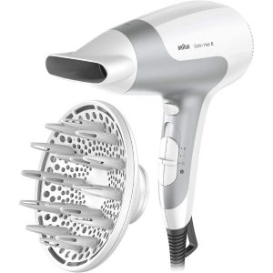 Braun Satin Hair 5 Power Perfection Hair Dryer Powerful, Fast Drying With Ionic Technology - HD585