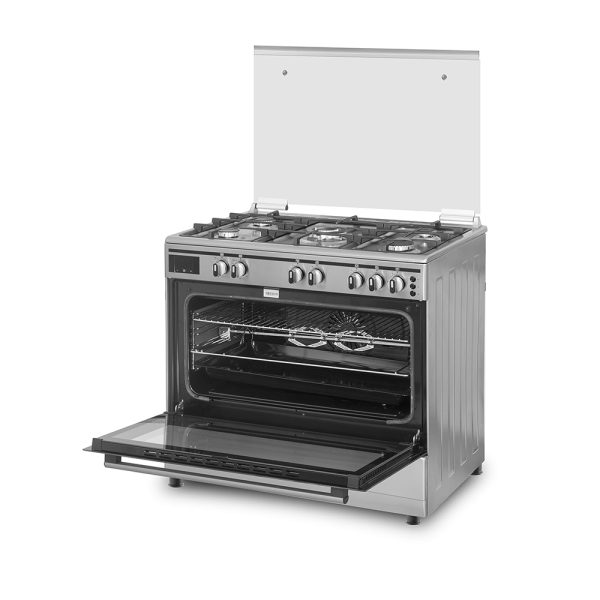 Terim 90X60 Cooker, 5 gas burners, Stainless Steel – TERGC96ST