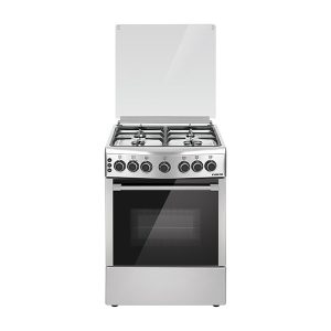 NIKAI 60*60cm, Gas Cooking Range, Black/Silver - U6066FSSPTN10