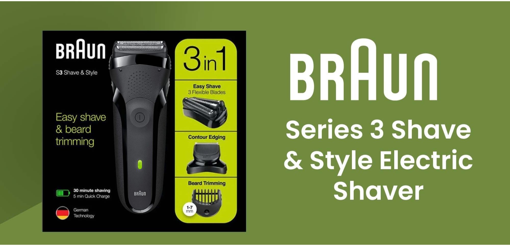 Braun Series 3 300S | braun shaver 300s