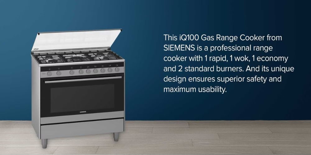 Siemens HG73G6357M | Freestanding Gas Cooker 
