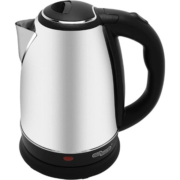 Super General Stainless Steel Electric Kettle, Silver - SG K118SSW