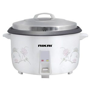 Nikai 5.6 Litre Capacity Rice Cooker, White - NR677N