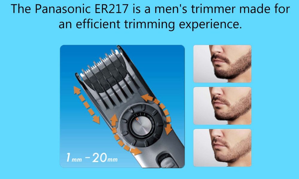 Panasonic ER217 | beard and hair trimmer