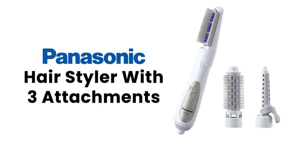 Panasonic Hair Styler, White - EHKA31