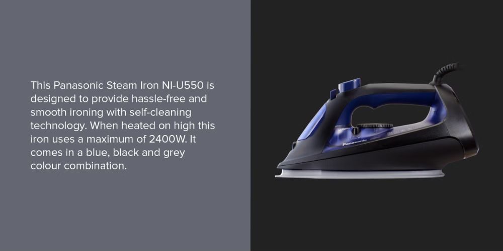 Panasonic NIU550 | Steam Iron 