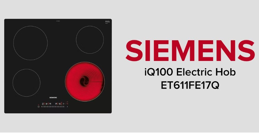 Siemens ET611FE17Q | Built In Electric Hob