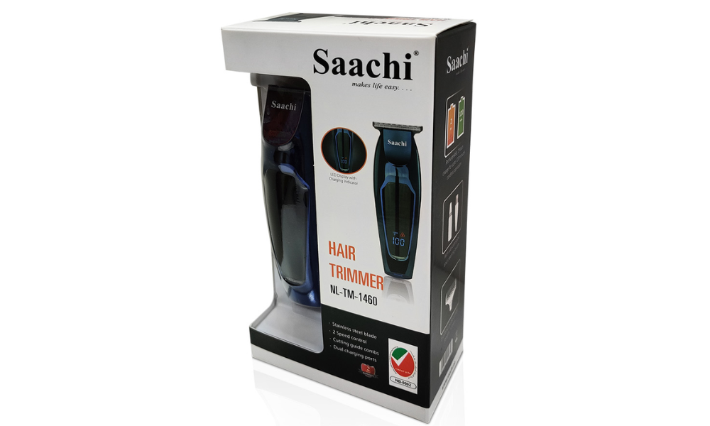 Saachi Hair Trimmer, Blue/Black - NL-TM-1460