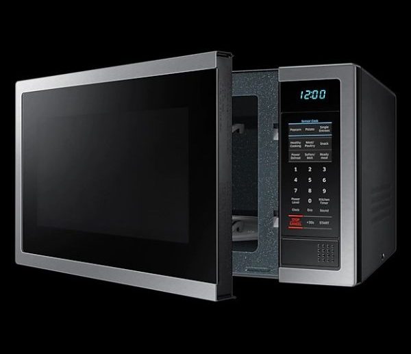 Samsung Microwave & Oven, Silver/Black - ME6124ST