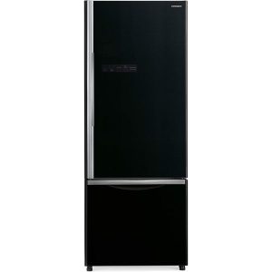 HITACHI 600L Bottom Freezer, Glass Black - RB600PUK6GBK
