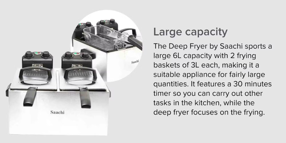 Saachi NL-DF-4758 | Saachi Deep Fryer 