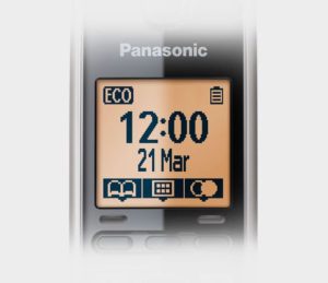 Panasonic Cordless Phone, Black - KXTG6711UEB