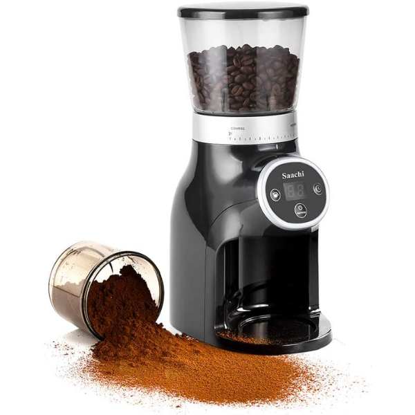 Saachi Coffee/Herbs/Spices Grinder, Black – NL-CG-4966