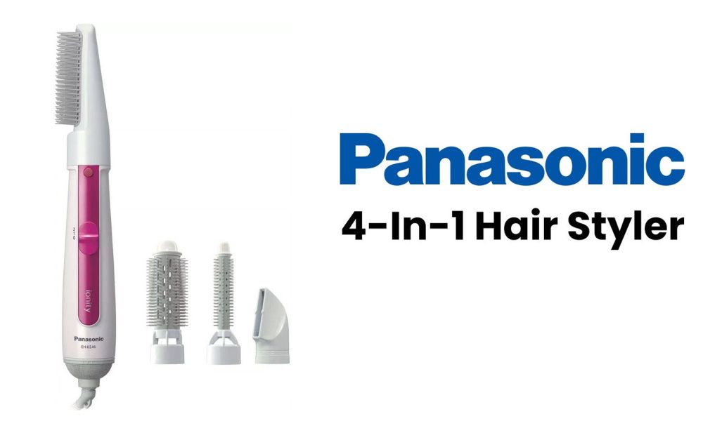 Panasonic Hair Styler, White - EHKE46