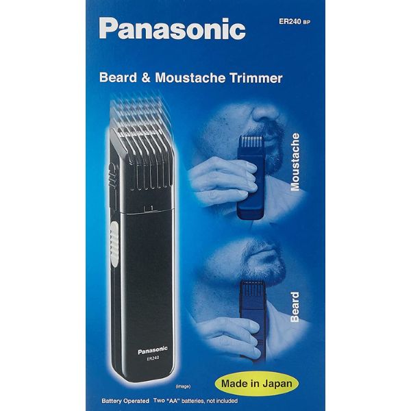 Panasonic Hair Trimmer, Black - ER240