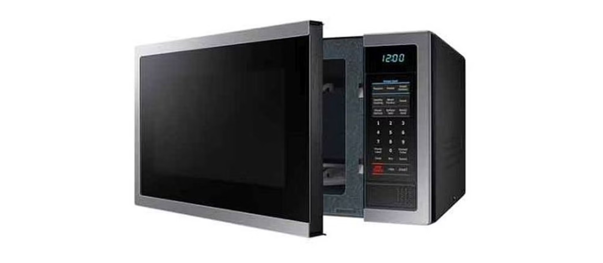 Samsung Microwave And Oven Control, Silver/Black - ME6194ST