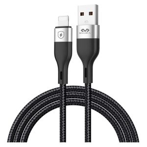 Miccel 2.4A Fast USB to Lightning Charging Cable 1M Green – VQ-D129-UL