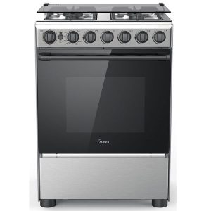 Midea 60cm Gas Cooker, with Full Safety, Auto Ignition, Rotisserie – BME62058FFD-D