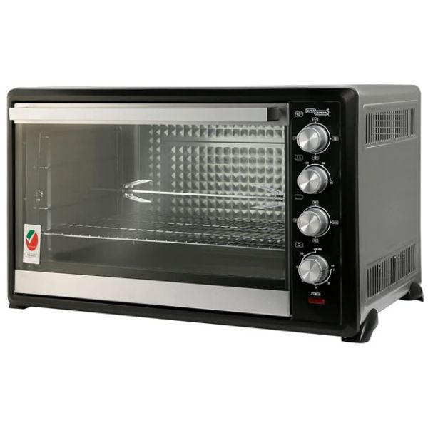 Super General 100 Liter Stainless Steel Electric Oven, Rotisserie-Grill, Convection-Oven, Thermostat, Timer – SGEO 120TRC