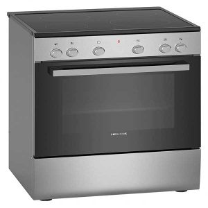 Siemens iQ300, free-standing electric cooker, Stainless steel – HK6L00070M