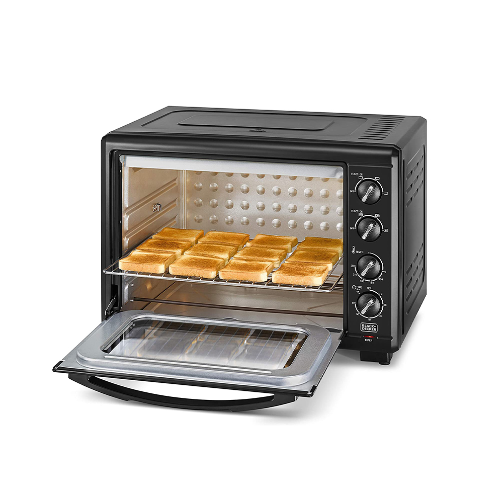 Black+Decker 55L Toaster Oven with Double Glass – TRO55RDG-B5