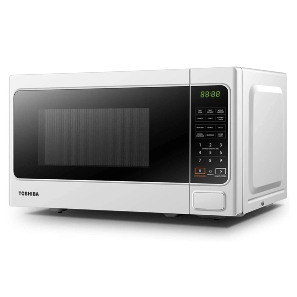 Toshiba Microwave Oven 20 Liter 700W Digital Solo Microwave Oven With Multi-Function Defrost 5 Power Setting 0-35min Timer – MM-EM20P(WH)