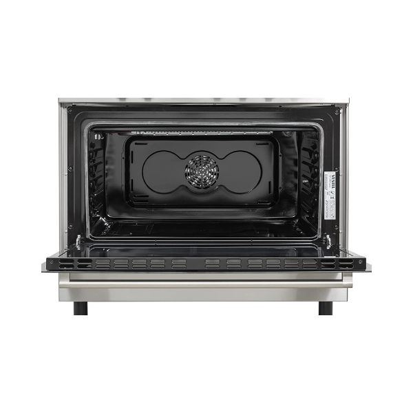 Vestel 5 Burners Gas Cooker With Gas Oven, Grill, Size (90 x 60) cm Silver – F96F51X