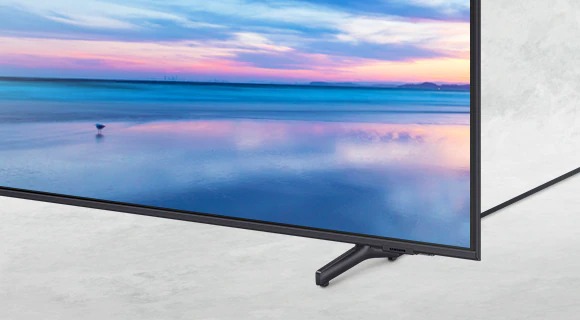 SAMSUNG 43 Inches AU8000 Crystal UHD 4K Flat Smart TV 2021, Black – UA43AU8000