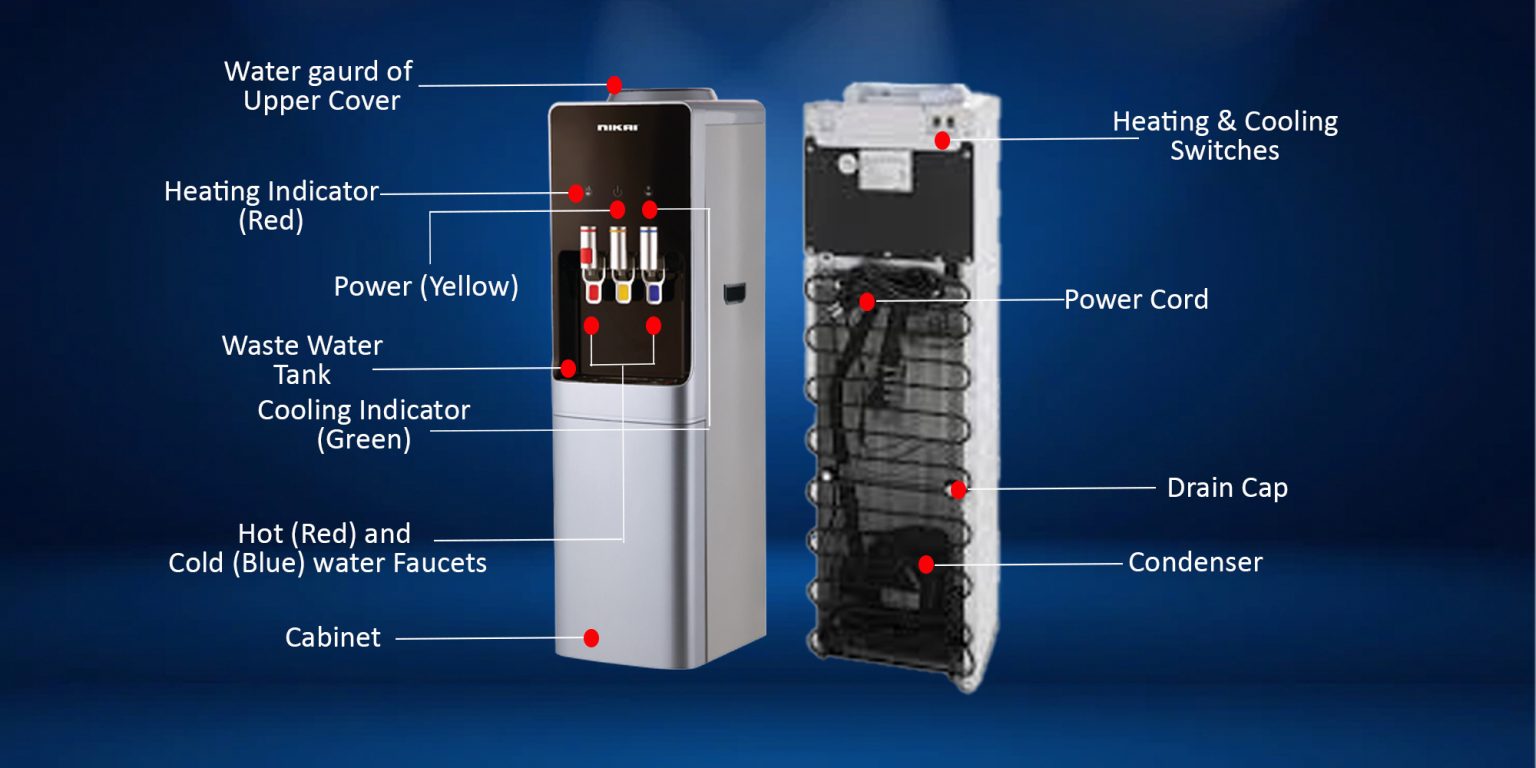 NIKAI NWD1808RS 3 Tap Water Dispenser PLUGnPOINT
