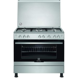 Electrolux 90*60 S/S Cooker With 4 Burner and With Gas Oven – EKG9000A4X