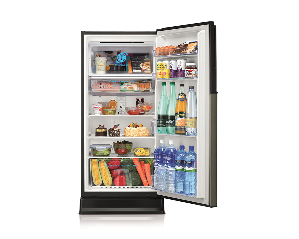 HITACHI R200EUK9PSV | 187L  Single Door Refrigerator 