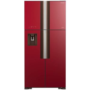 Hitachi 760L French Door Refrigerator, Red - RW760PUK7GRD