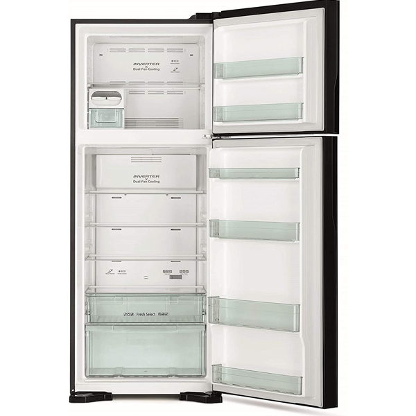 HITACHI 650L Top Mount Refrigerator, Silver - RV650PUK7KBSL