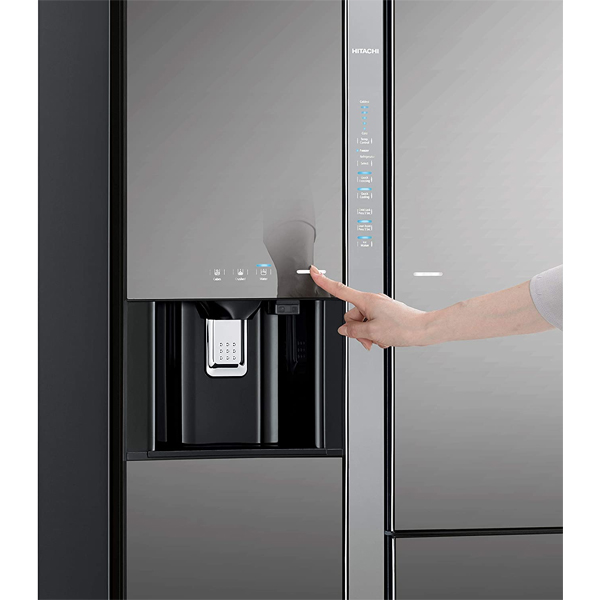 Hitachi 700L Side By Side Refrigerator, Mirror - RM700AGPUK4XMIR